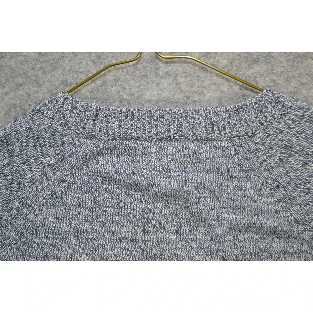 Barbour Beacon Brand Sweater Mens Large Blue Cotton Crewneck‎ Knit Pullover